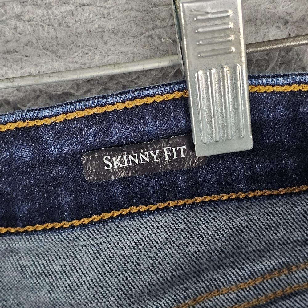 Judy Blue Jeans Womens 15/32 Faded Stretch Dark Wash Skinny Fit JB82253DK - Picture 8 of 10